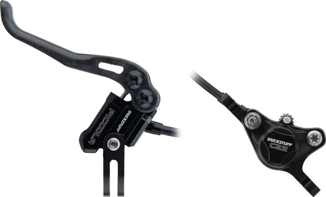 Trickstuff Piccola Carbon Front+Rear Disc Brake Set Post Mount - black / black/Set/left/right (side-specific)