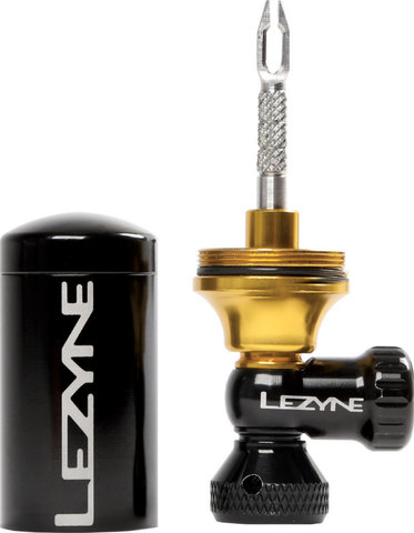 Lezyne Tubeless CO2 Blaster Reparaturkit - schwarz-gold