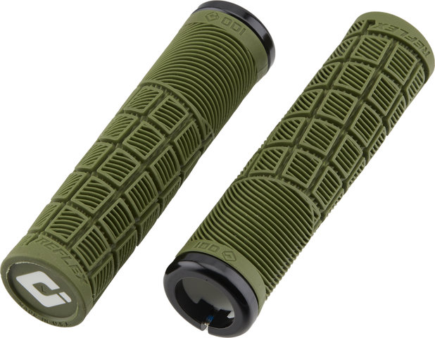 ODI Reflex Lock-On Handlebar Grips - army green/135 mm