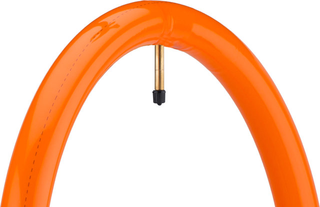 tubolito Tubo-Folding-Bike 16" Inner Tube - orange/28-349 to 37-349/Schrader Valve (AV)/16 x 1 1/8-1 3/8" Schrader 40 mm/40 mm