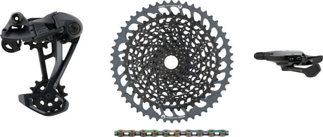 SRAM Kit de actualización GX Eagle 1x12 para E-Bike con cassette - black - XX1 rainbow/SRAM XD/14 dientes/SRAM XD/sin/sin/10-52/sans