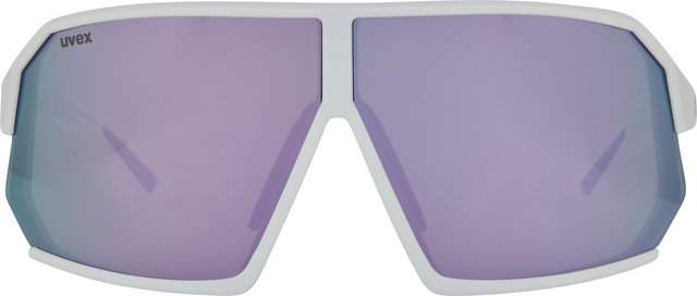 uvex sportstyle 237 Sports Glasses - white matte/mirror lavender