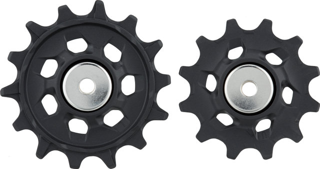 SRAM Set de engranajes para sistemas de cambios X-Sync NX/SX Eagle - black/12 dientes (rueda guía), 14 dientes (rueda tensora)