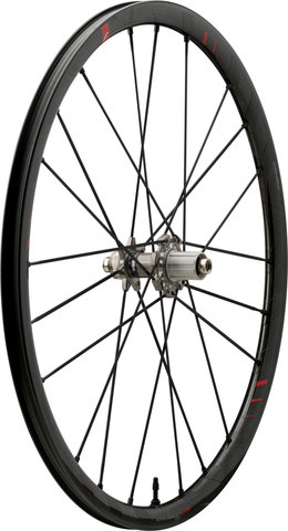 Fulcrum Racing Zero Carbon DB Disc Center Lock Wheelset - black/Non Boost/Non Boost/142 mm/100 mm/28"/Campagnolo/100 mm/Campagnolo/100 mm/142 mm