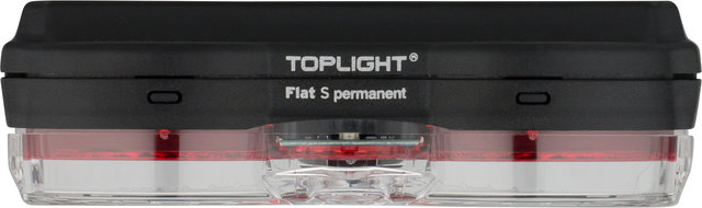 busch+müller Toplight Flat S Permanent LED Rear Light - StVZO Approved - transparent