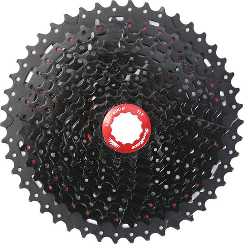 SunRace Cassette CSMX8 11 vitesses - black chrome/11-46