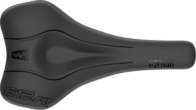 SQlab 612 Ergowave R Saddle - black/120 mm