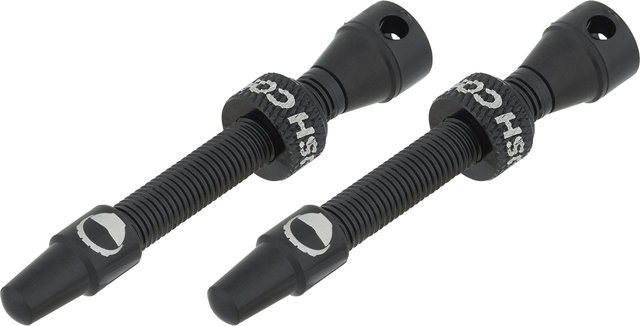 CushCore Tubeless Valve, 44 mm, 2 pcs. - black/Presta Valve (SV)