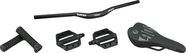 SDG Jr. Pro Kit Kinder-MTB Nachrüstset - black