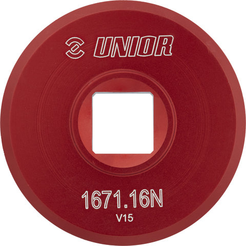 Unior Bike Tools Bottom Bracket Tool 1671.16N - red