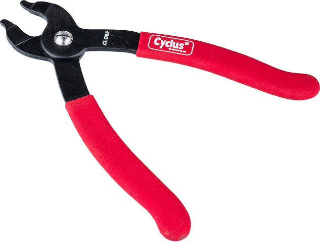 Cyclus Tools Closing Master Link Pliers - red-black-white