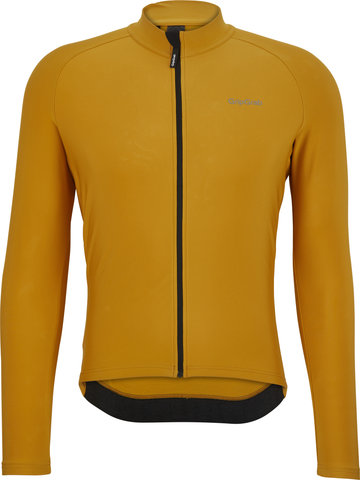 GripGrab Maillot PACR Thermal Long Sleeve - mustard yellow/M