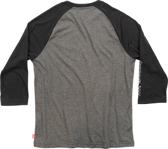 Fasthouse T-shirt technique Swift Raglan - black charcoal/M