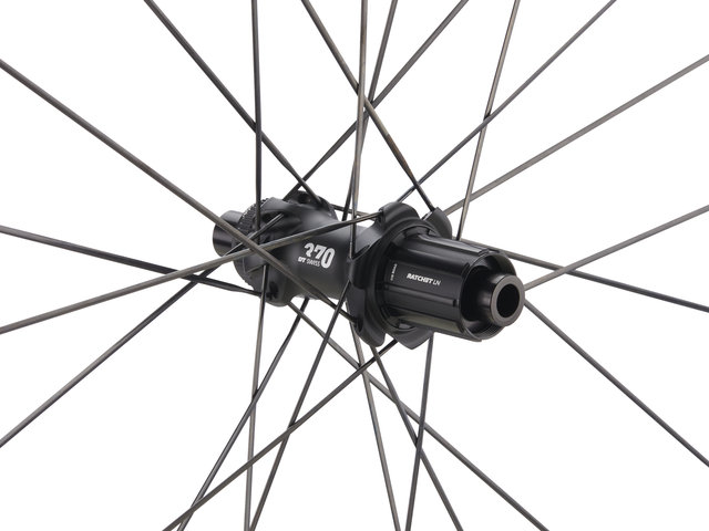 DT Swiss E 1800 SPLINE 30 Center Lock Disc 27.5" Wheelset - black/Shimano Road/142 mm/100 mm/27.5" (650B)/100 mm/Shimano Road/100 mm/142 mm/Non Boost/Non Boost