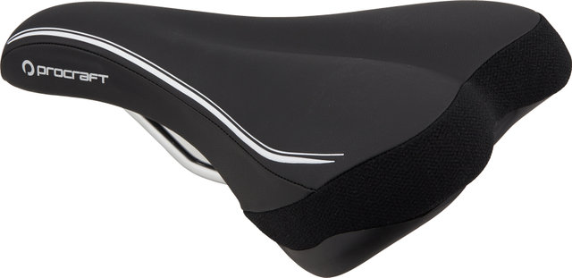 Procraft Sillín Sport Touring Anatomic Gel - negro