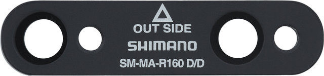 Shimano Scheibenbremsadapter für 160 mm Scheibe - schwarz/HR FM 140/160 auf FM 160