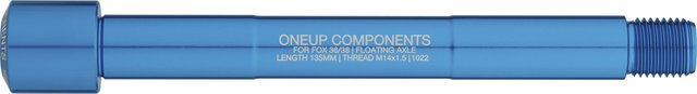 OneUp Components Fox Floating Rear Thru-Axle 15 x 110 mm Boost - blue