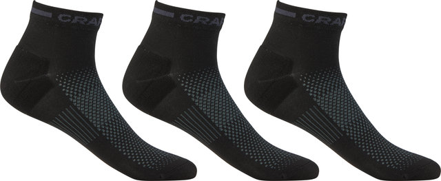 Craft Core Dry Mid Socken 3er-Pack - black/40 - 42