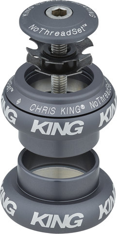 Chris King NoThreadSet EC30/25,4 - EC30/26 Steuersatz - matte slate/1"/EC30/25,4 - EC30/26