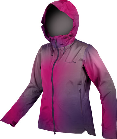 Endura Chaqueta Impermeable MT500 para Damas - bramble/S