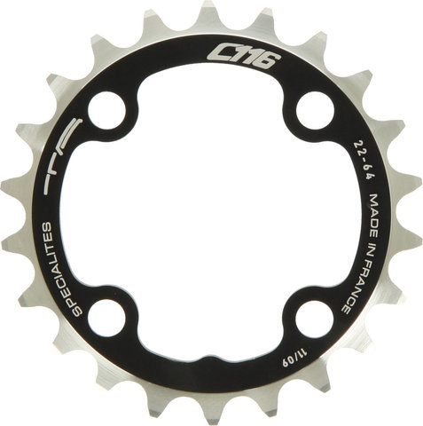 TA C116 Chainring, XTR FC-M960, 4-arm, Inner, 64 mm BCD - black/22 