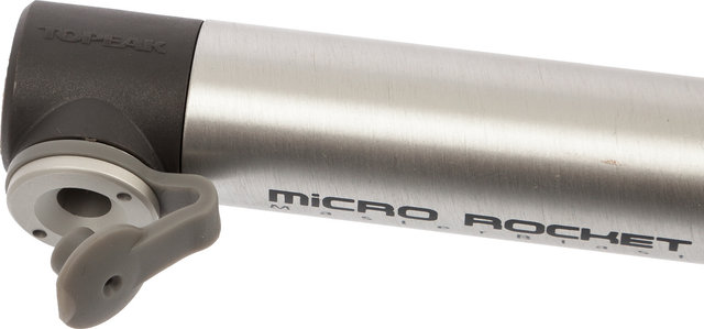 Topeak Micro Rocket Aluminium Mini-Pump - silver