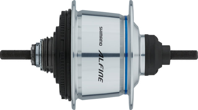 Shimano Buje de engranaje Alfine Di2 SG-S7051-8 Disc Center Lock - plata/36/Cambio interno de buje/Cambio interno