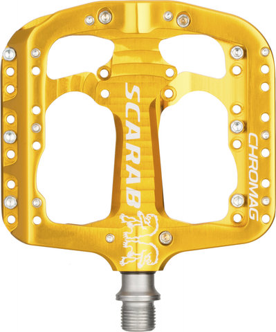 Chromag Scarab Platform Pedals - gold/universal