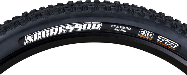 Maxxis Pneu Souple Aggressor Dual EXO Protection 27,5" - noir/27.5 /58 /58-584/2.3 