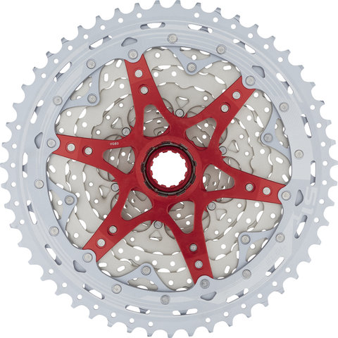 SunRace CSMX80 11-speed Cassette - metallic silver/11-51