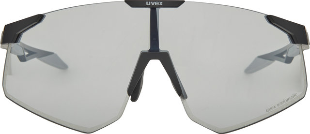 uvex Lunettes de Sport pace perform S V - black mat/litemirror silver