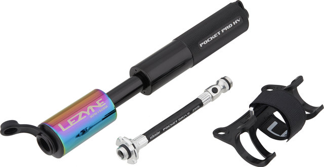 Lezyne Pocket Drive Pro HV Minipumpe - neo metallic