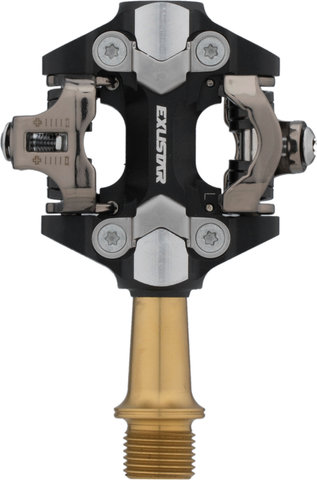 Exustar E-PM222TI Clipless Pedals - black