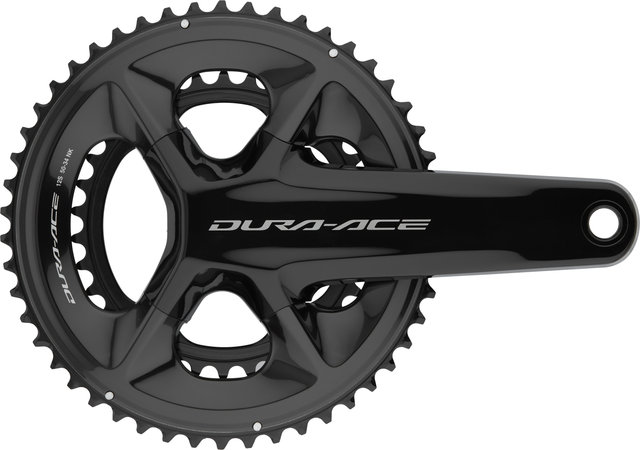 Shimano Dura-Ace Kurbelgarnitur FC-R9200 Hollowtech II - schwarz/172,5 mm 34-50