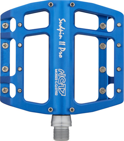 NC-17 Sudpin II Pro Platform Pedals - blue