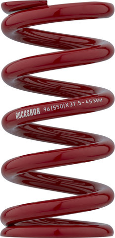 RockShox Steel spring for metric dampers 114 mm for 37.5 - 45 mm stroke - red/550 lbs