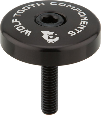 Wolf Tooth Components Ultralight Stem Cap Ahead Kappe mit integriertem Spacer - black/5 mm