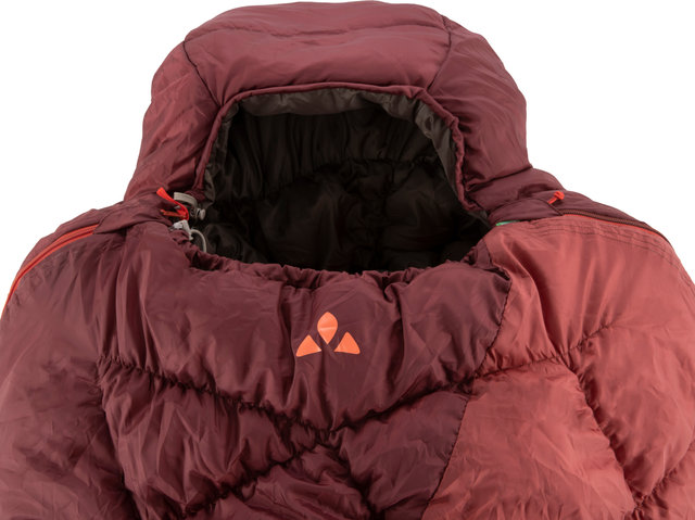 VAUDE Saco de dormir Meglis 700 SYN - dark cherry