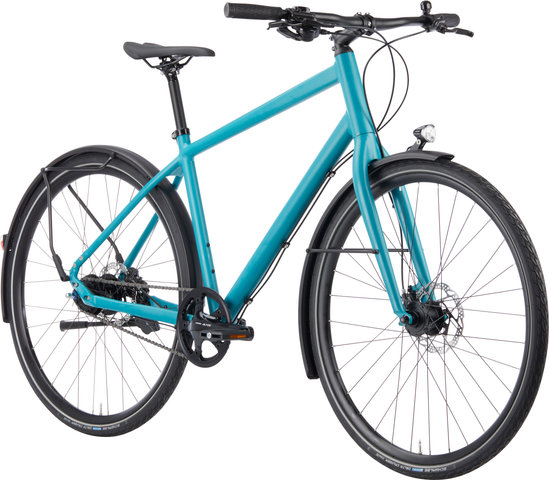 Vortrieb Modell 1.2 Herren Fahrrad - wasserblau/28"/M