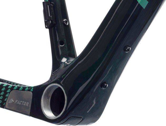 Factor LS Disc Carbon Gravel Frameset - british green/M/12 mm Thru Axle