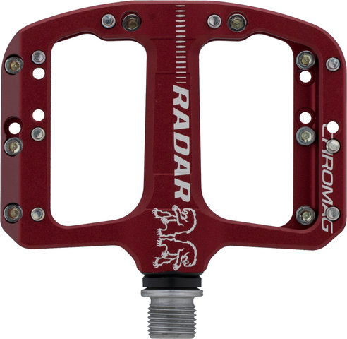 Chromag Radar Children's Platform Pedals - red