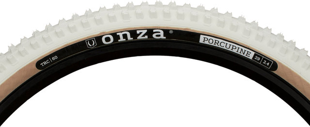 Onza Porcupine TRC SC60 29" White Edition Faltreifen - weiß-braun/29 "/61 mm/61-622/2.4 "