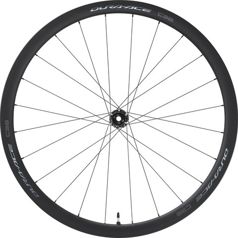 Shimano Set de Roues en Carbone WH-R9270-C36-TL Dura-Ace Disc Center Lock - noir/Non Boost/Non Boost/142 mm/100 mm/28"/Shimano Route 12 vitesses/100 mm/Shimano Route 12 vitesses/100 mm/142 mm