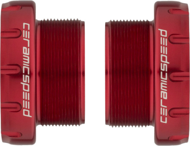 CeramicSpeed BSA SRAM DUB Road Coated Innenlager - red/BSA