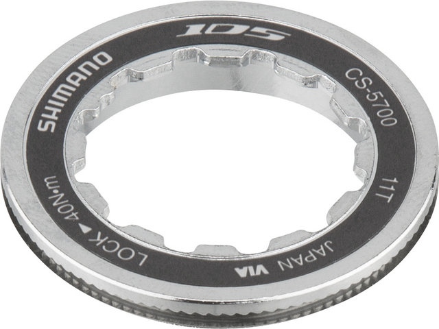 Shimano 105 CS-5700 10-speed Cassette - silver/11-28