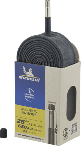 Michelin Schlauch C3 Airstop für 26" - universal/33-559 bis 46-559/AV/26 x 1,3-1,8 AV 48 mm/48 mm