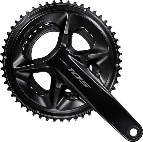 Shimano Groupe 105 R7100 2x12 34-50 - noir/À braser/172,5 mm/Shimano Route/11-34/Shimano Route/sans