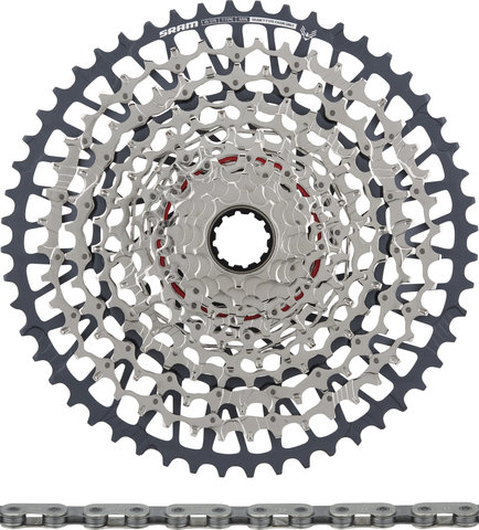 SRAM GX Eagle Transmission AXS 1x12-speed E-MTB Groupset - dark polar/none/none/SRAM XD/10-52/SRAM XD/without