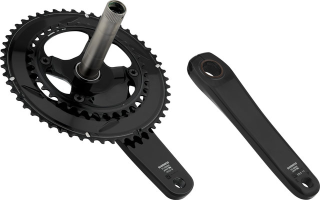 Shimano Dura-Ace Kurbelgarnitur FC-R9200 Hollowtech II - schwarz/172,5 mm 36-52