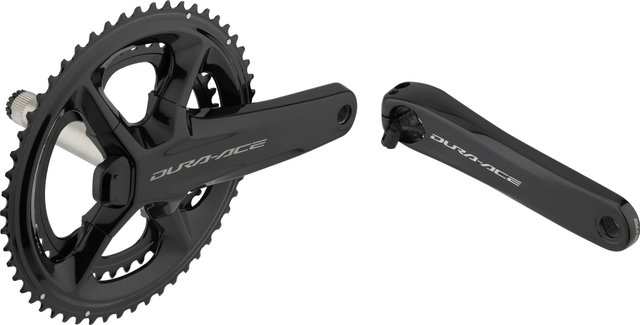 Shimano Dura-Ace Di2 R9250 Powermeter Gruppe 2x12 36-52 mit Scheibenbremse - schwarz/Anlöt/172,5 mm/11-30/Shimano Road/Shimano Road 12-fach/ohne